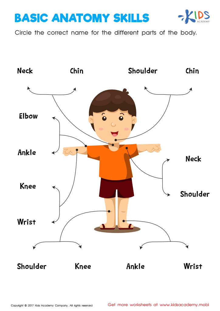 Normal 1st Grade Health &  Human Body Worksheets - Free PDF worksheets