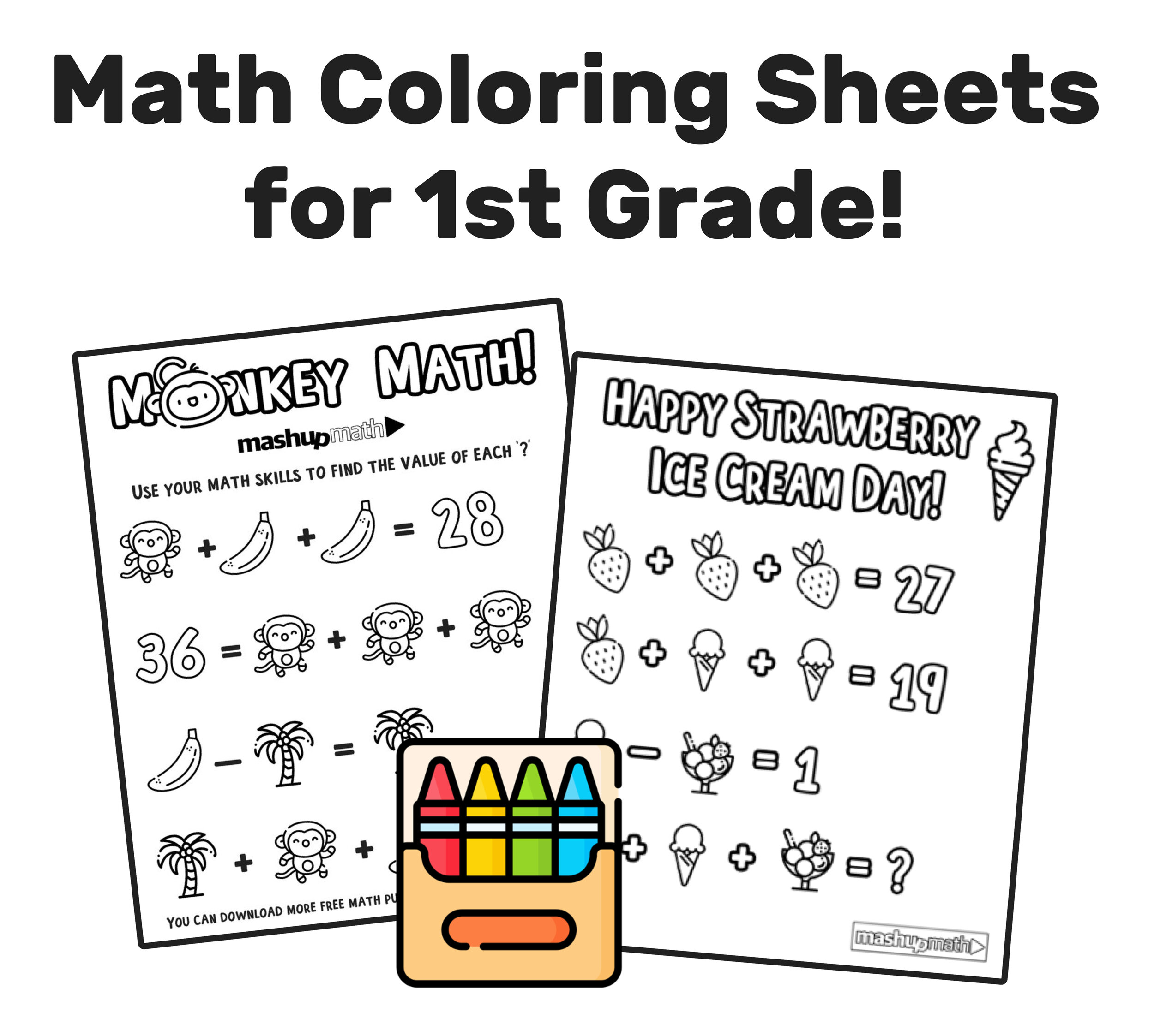The Best Free First Grade Math Resources: Complete List! — Mashup Math