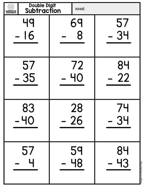 1st Grade Math Worksheets -Worksheets Library