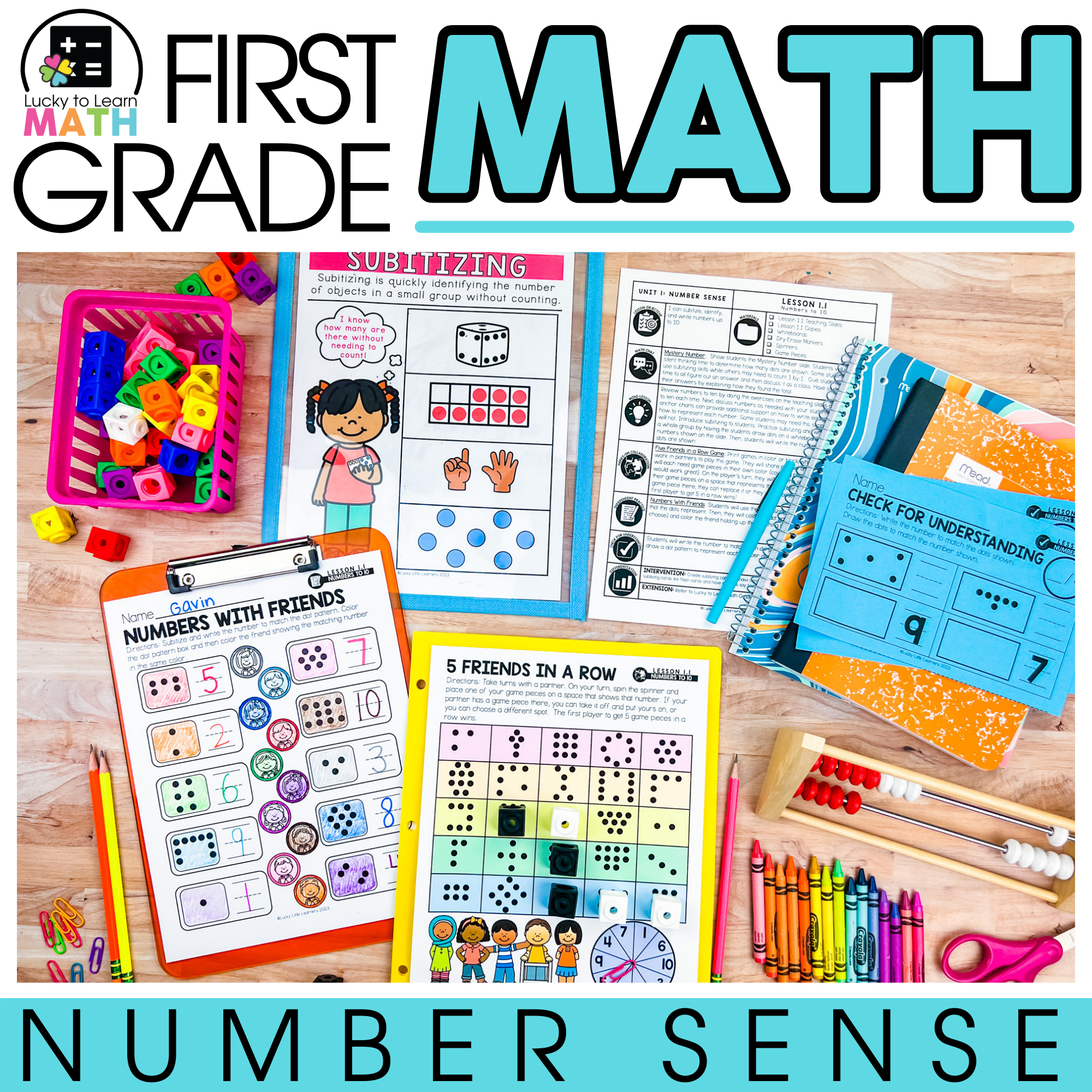 first grade math worksheet partners of 10