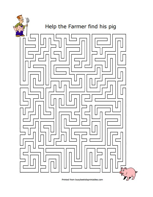 13 Best Sources for Free Printable Mazes for Kids