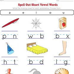 1st Grade Phonics Worksheets &  Free Printables 