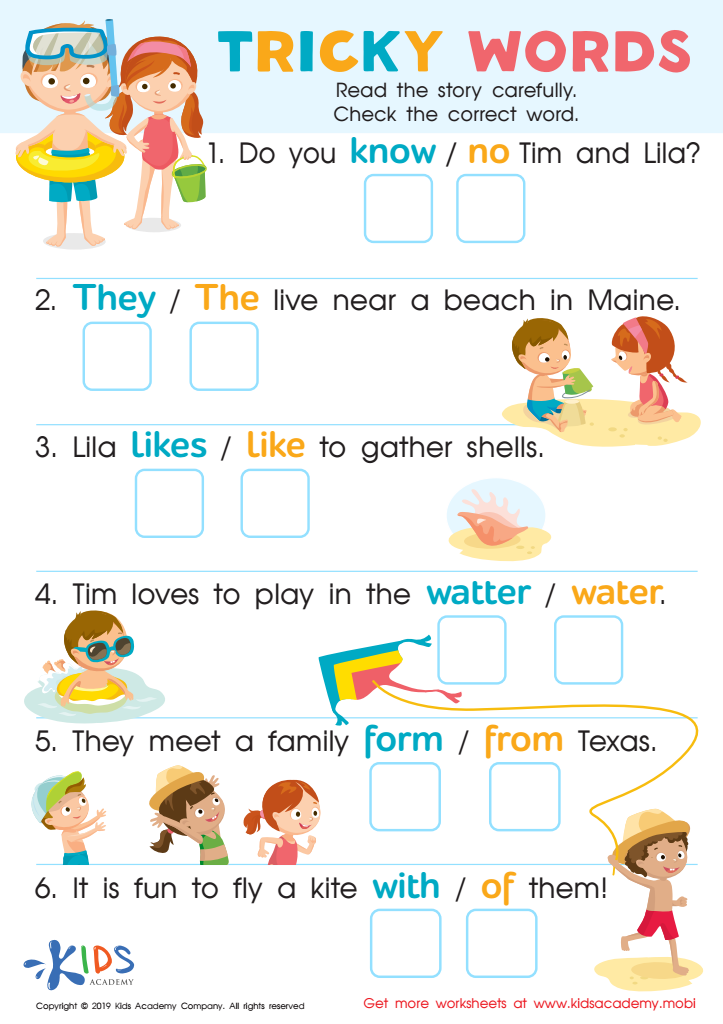 1st Grade Elementary Phonics Worksheets