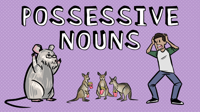first grade possessive nouns