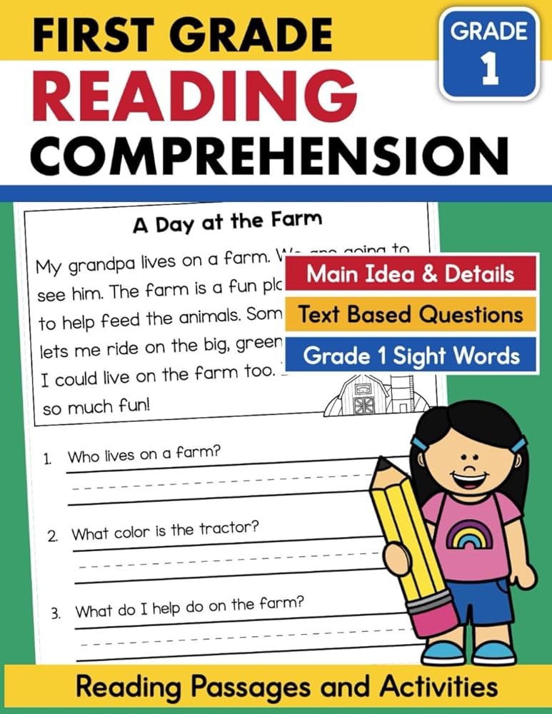 Amazon.com: 1st Grade Reading Comprehension Passages and ...