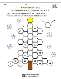 2nd Grade Christmas Math Worksheets