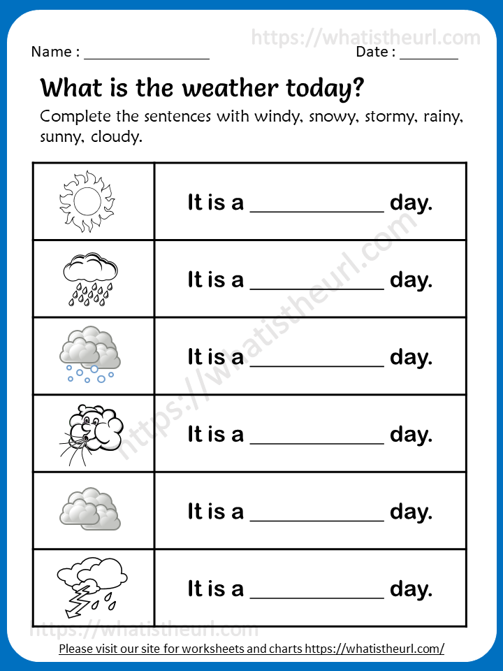 Weather Worksheets for 2nd Grade | Weather worksheets, 2nd grade ...