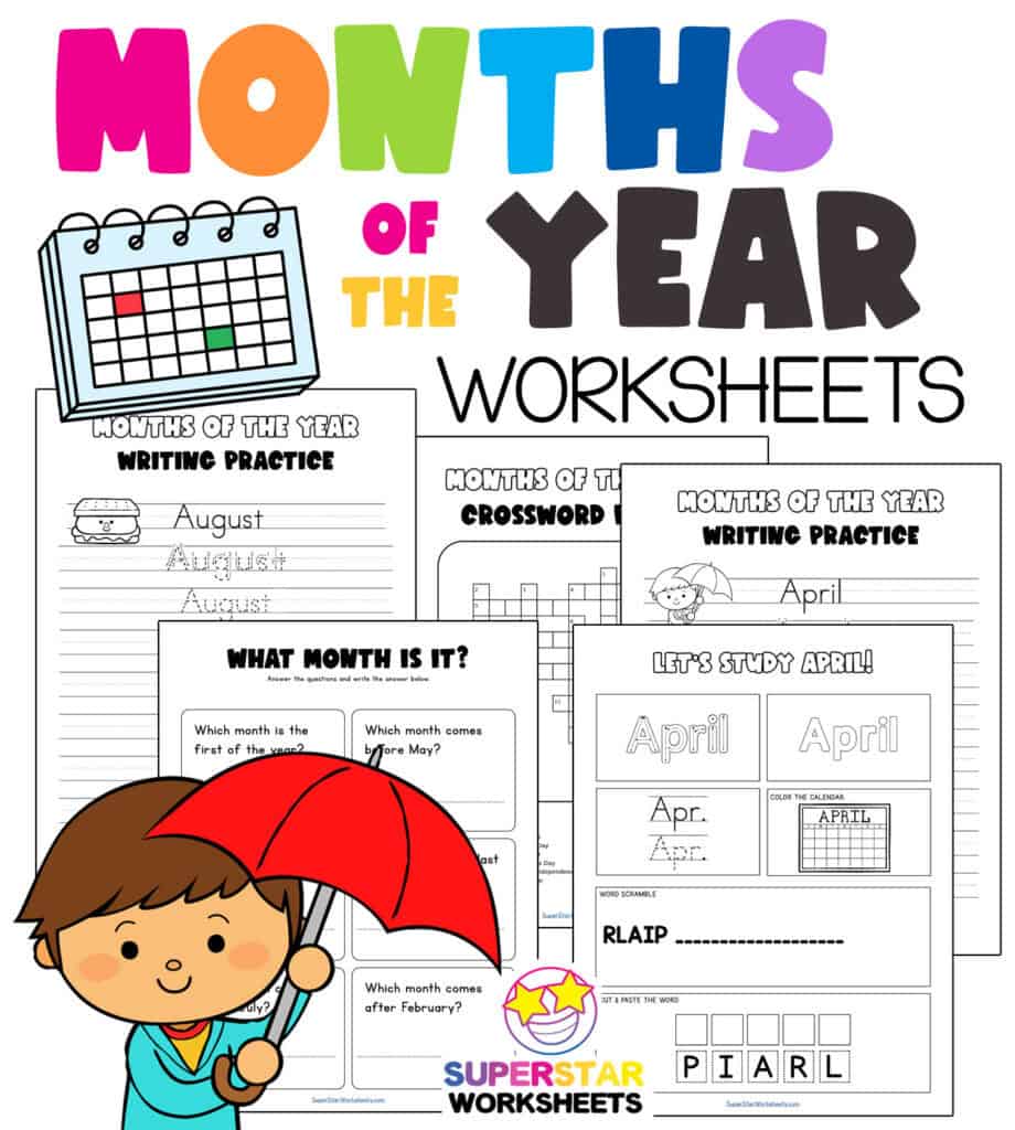 Calendar Worksheets -Worksheets Library