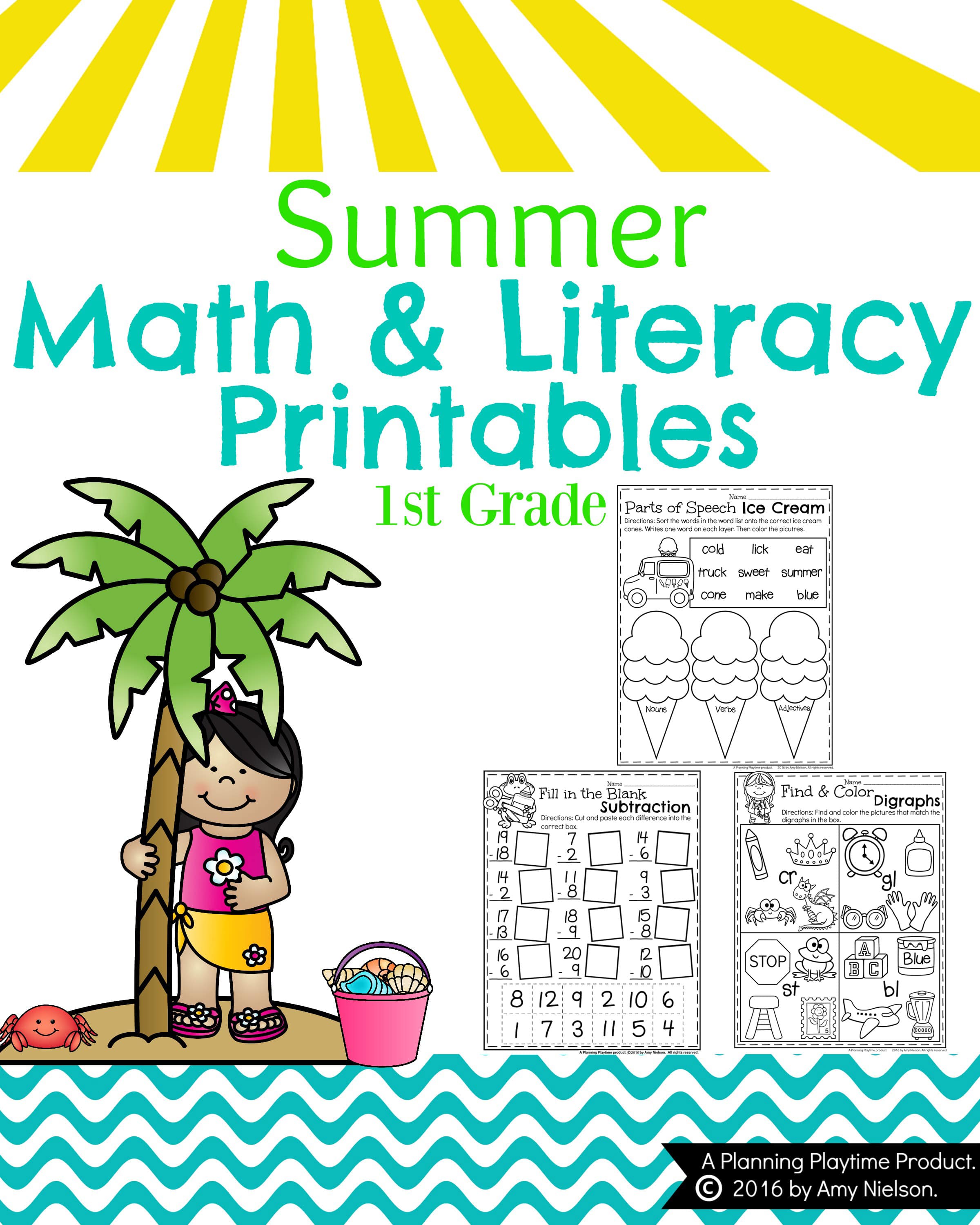 first grade worksheet to print