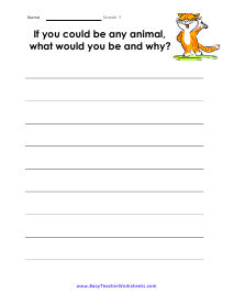 1st Grade Writing Worksheets