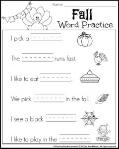 first grade writing worksheet free printable