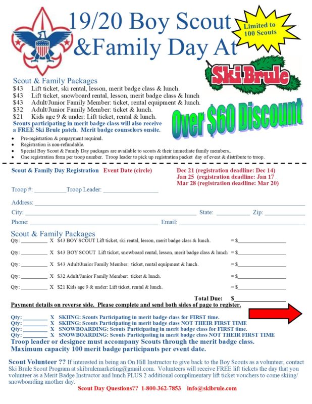 Boy Scout Winter Merit Badge - Earn your winter merit badge at Ski ...