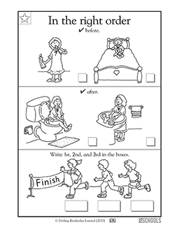 Which comes first? | 1st grade, Kindergarten Math, Reading ...