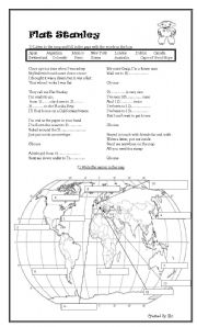 Flat Stanley project handouts - ESL worksheet by mflorbadoglio