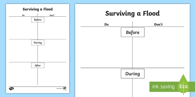 flood worksheet