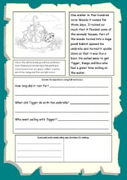 The Flood - ESL worksheet by RitaWi