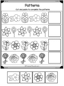 ? FREE Printable Flower Worksheets for Preschool and Kindergarten