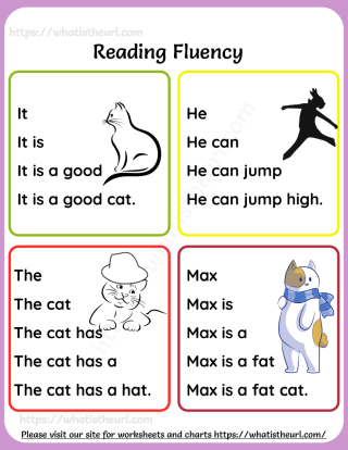Free Reading Fluency Worksheets - Your Home Teacher