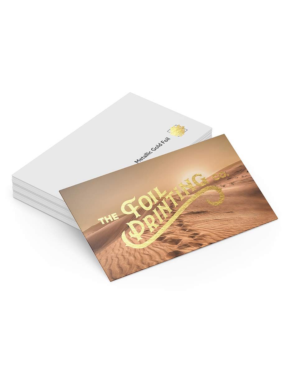 Metallic Foil Business Card Printing