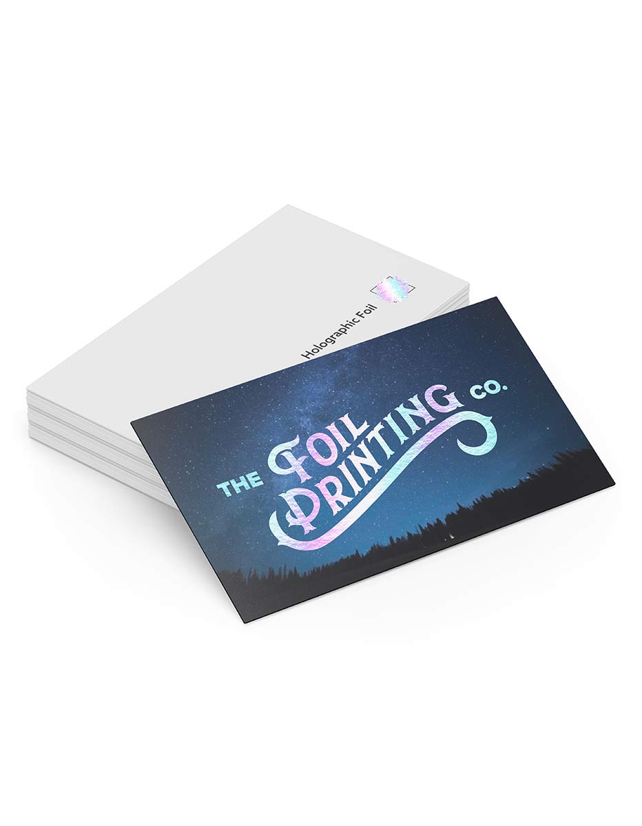 foil printing business cards uk