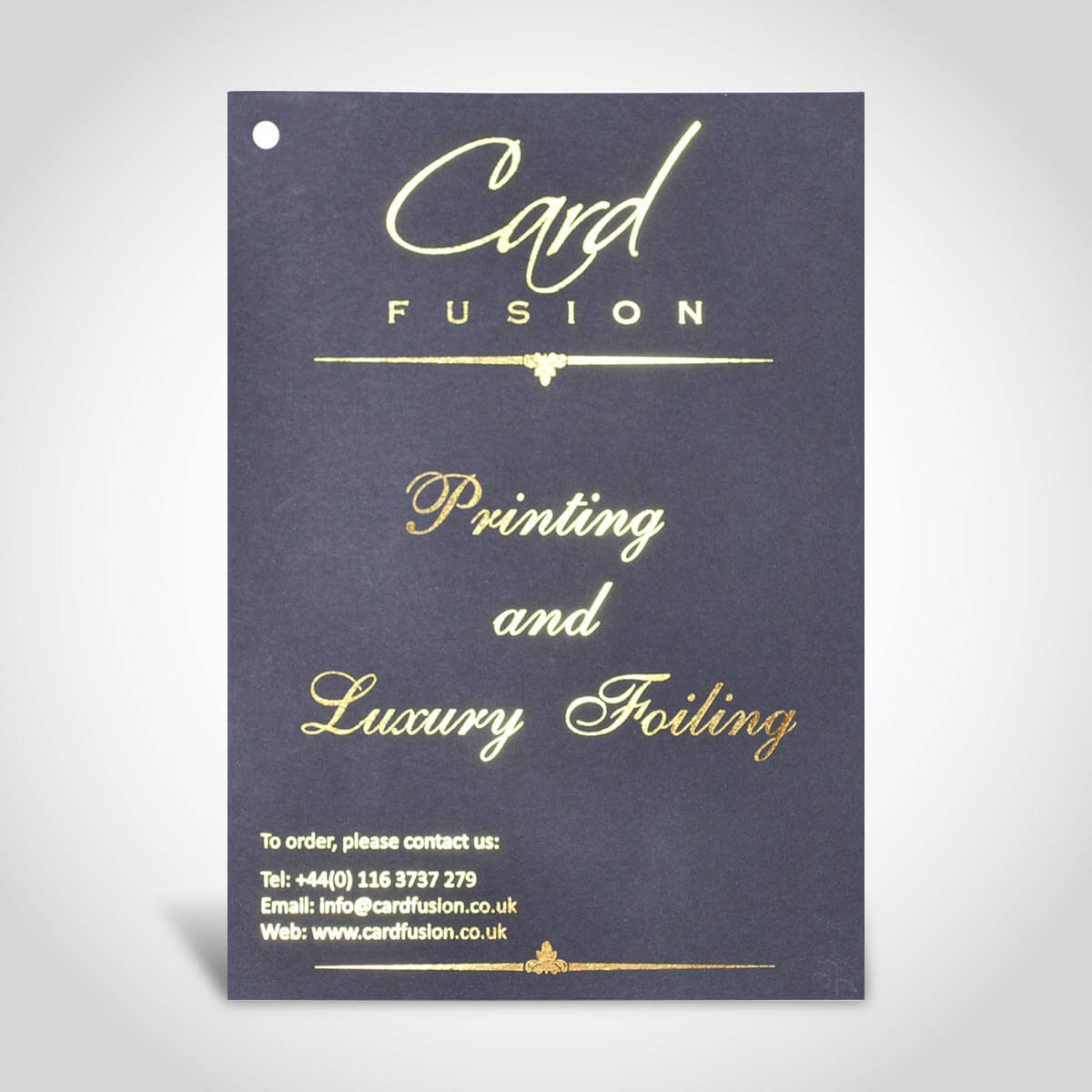 foil printing business cards uk