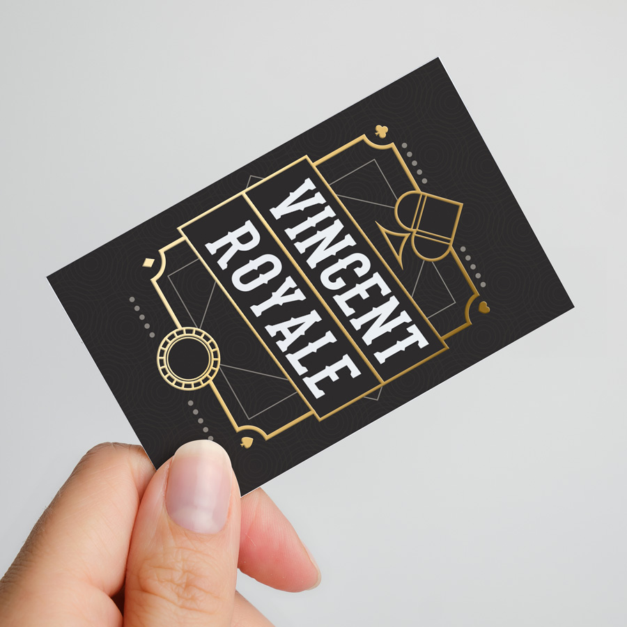 foil printing business cards uk