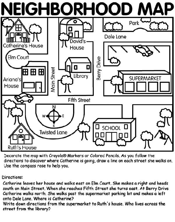 follow the directions worksheet