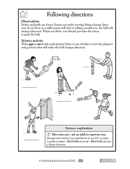 Following directions | 1st grade, 2nd grade, Kindergarten Science ...