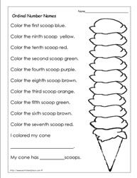 following directions worksheet for autistic