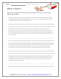 Drawing Conclusions Worksheets