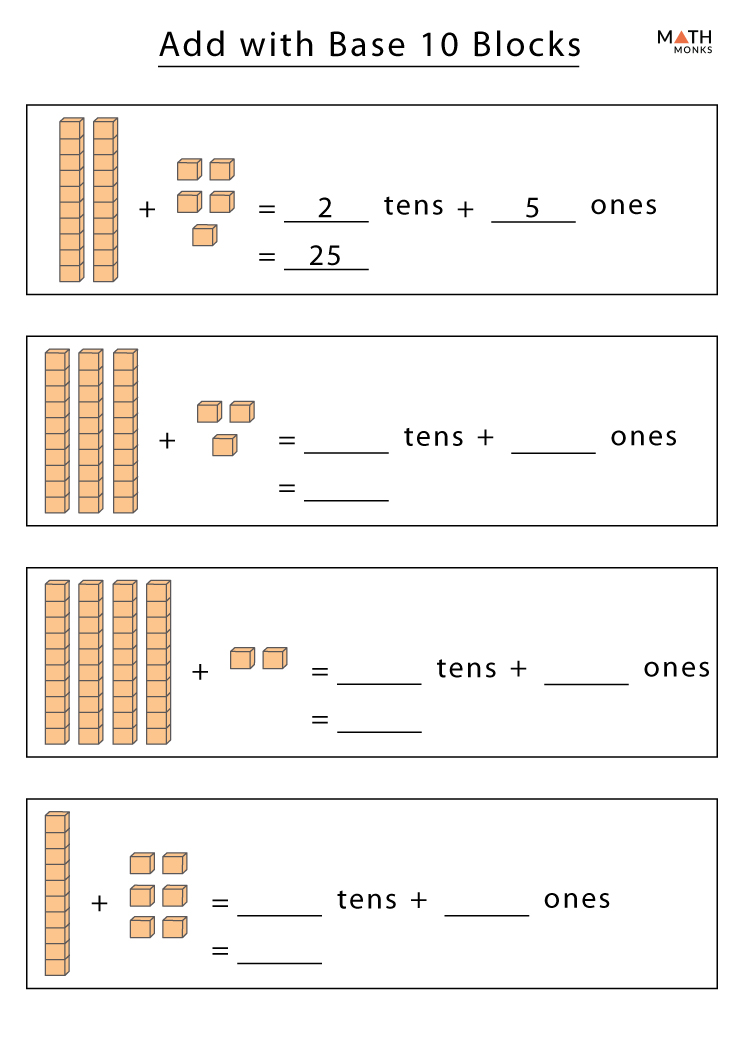 for second grade addition worksheet