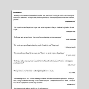 Forgiveness - Psychology Tools