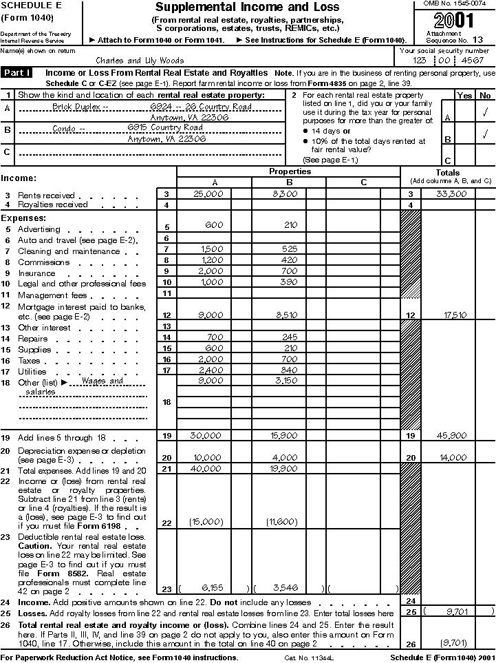 Publication 925, Passive Activity and At-Risk Rules; Comprehensive ...