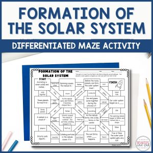 formation of the solar system worksheet answers