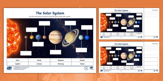 Planets of the Solar System Differentiated Worksheets - Worksheets Library