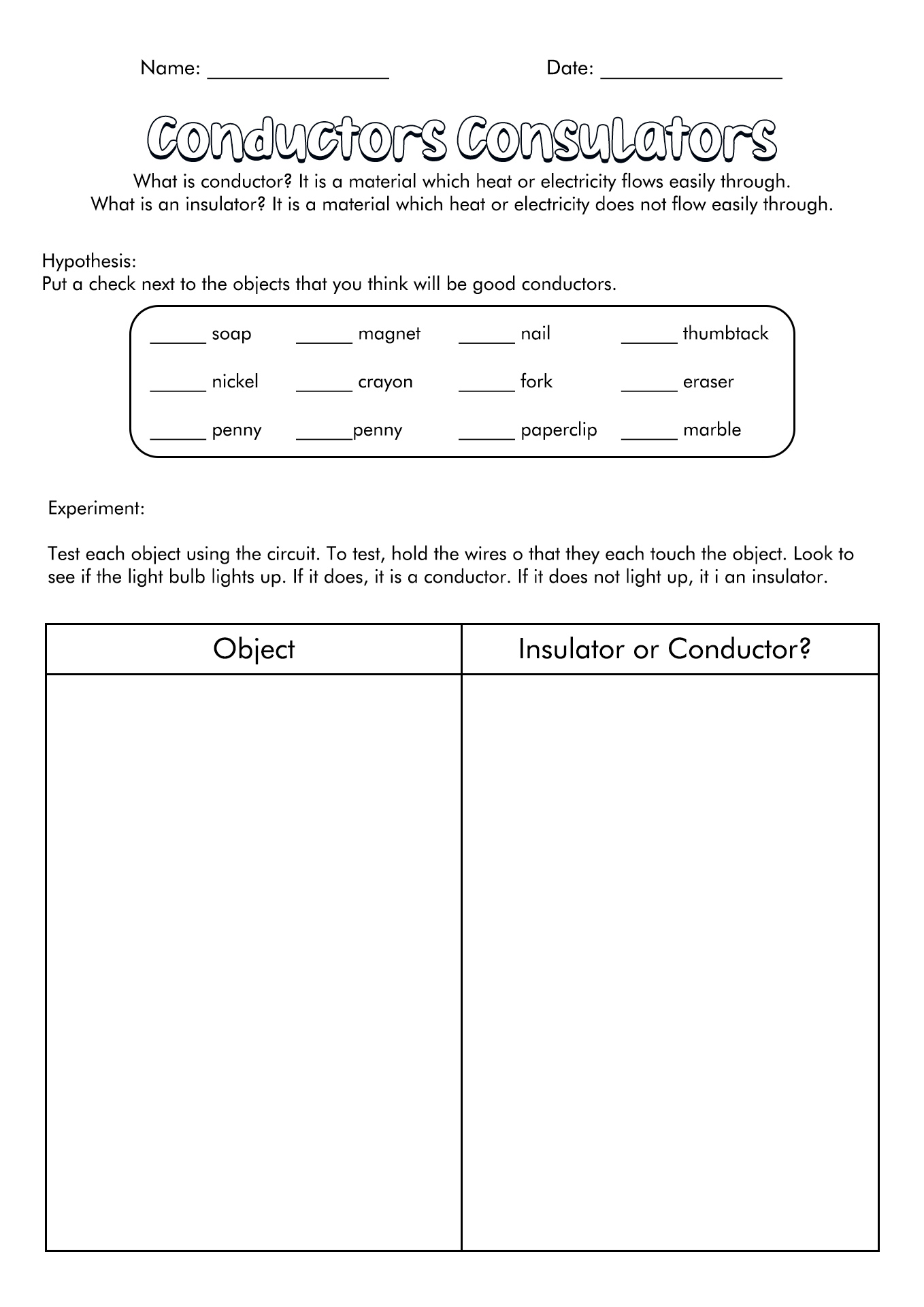 forms of energy worksheet 3rd grade