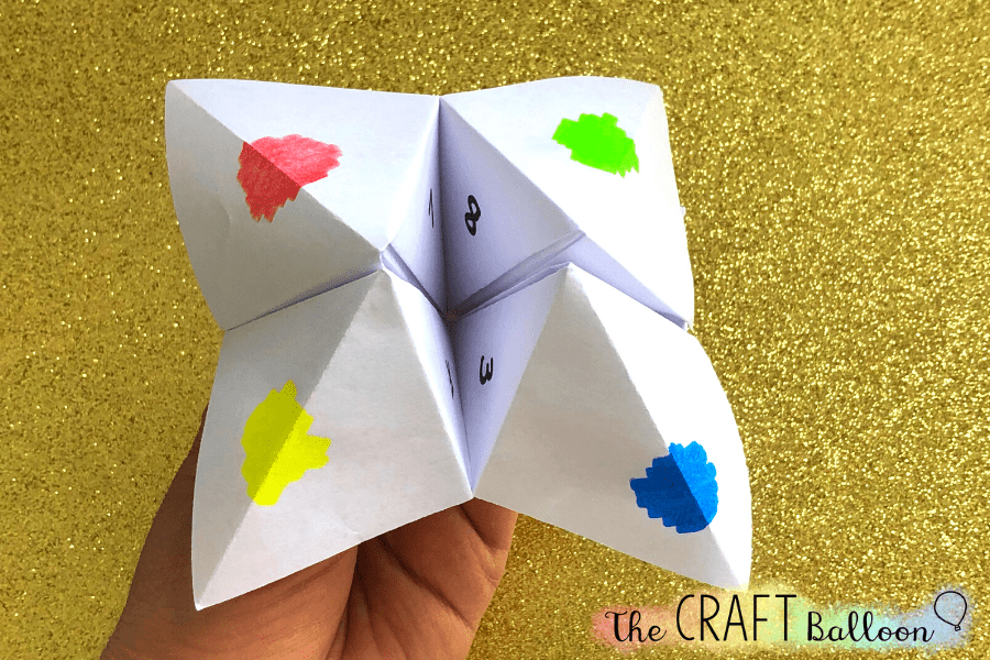 Paper Fortune Teller - The Craft Balloon