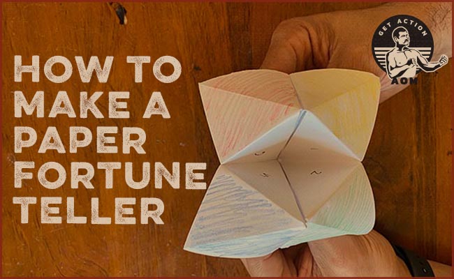 How to Make a Paper Fortune Teller | The Art of Manliness