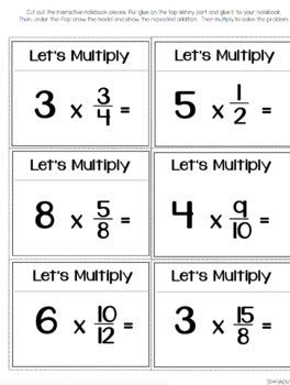4th Grade Guided Math Unit 4 Fractions