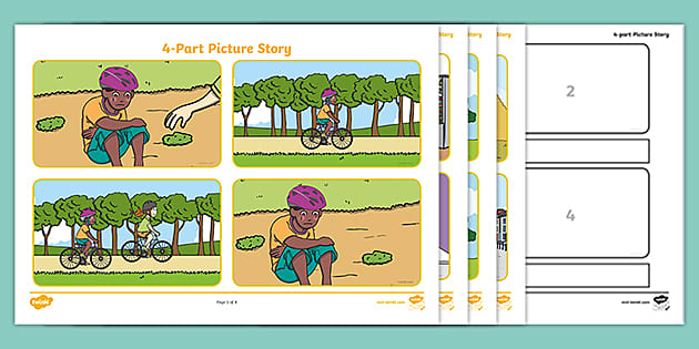4-Part Picture Story (teacher made) 