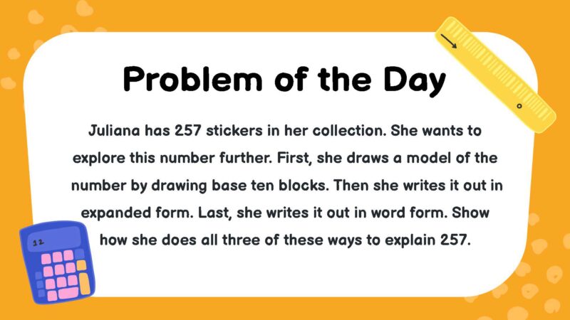 Check Out These 50 Second-Grade Math Word Problems of the Day