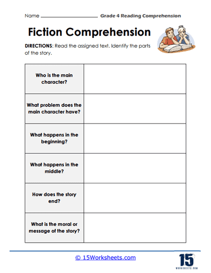 Grade 4 Reading Comprehension Worksheets