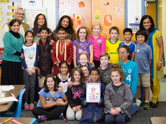Fourth Graders Learn About Indian Culture - Moorestown Friends School