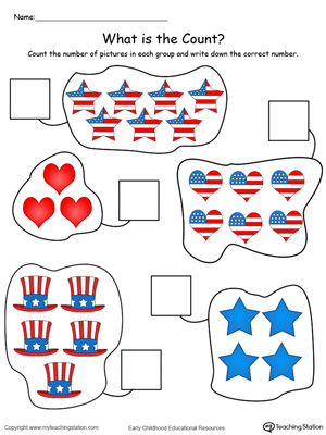 fourth of july worksheet