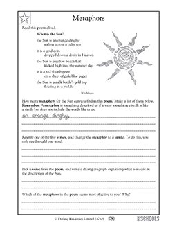 4th grade reading Worksheets, word lists and activities ...