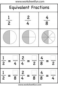equivalent fractions grade 4 / FREE Printable Worksheets ...