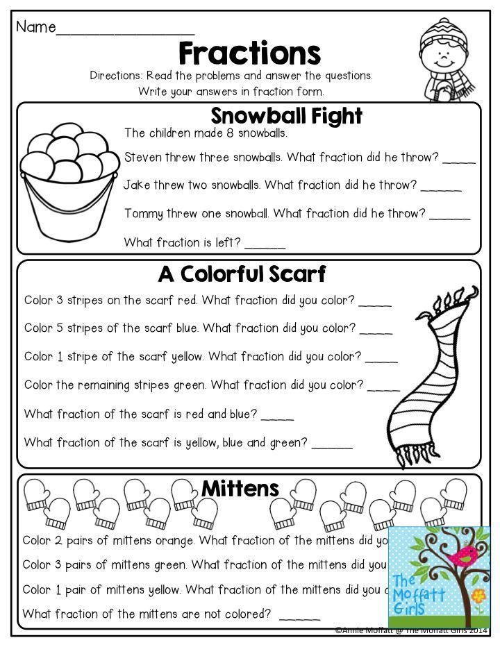 Fractions with word problems. Tons of great printables! | Math ...