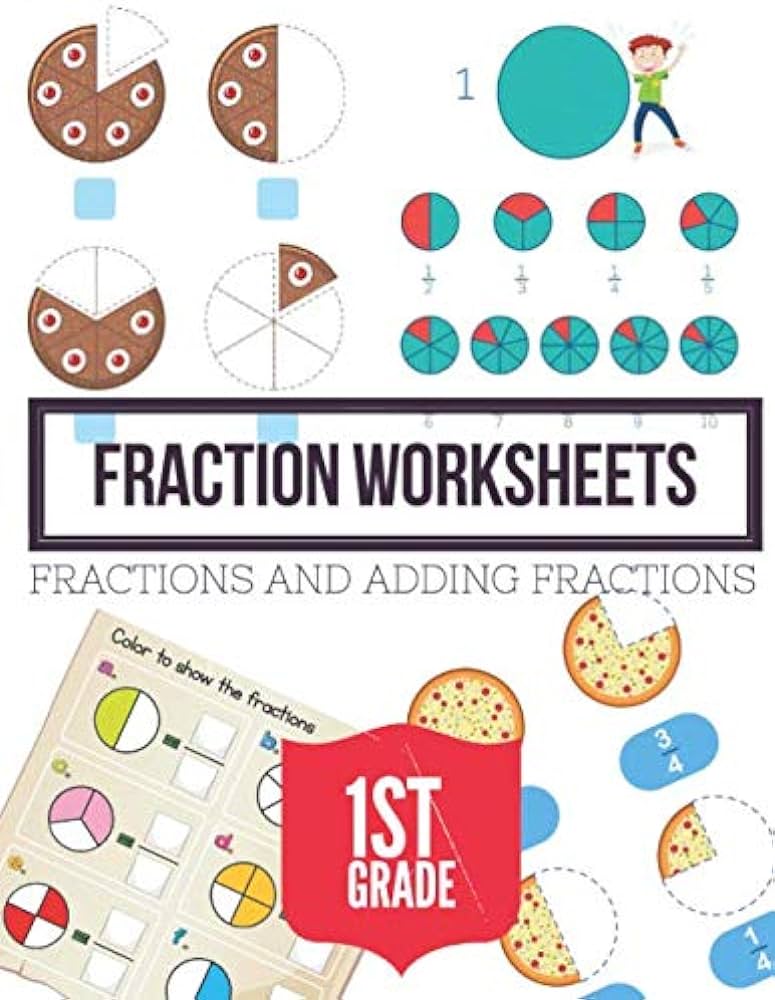 Fraction Worksheets For 1st Grade: Elementary fraction worksheets ...
