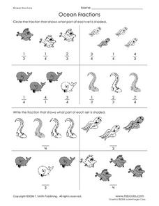fractional parts worksheet