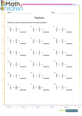 3rd Grade Math Worksheets